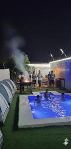 Бассейн в hatta Chalet или поблизости