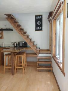 Η κουζίνα ή μικρή κουζίνα στο Hostal Pirineos