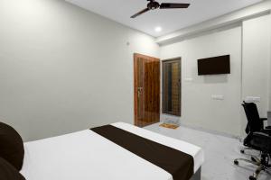 Postel nebo postele na pokoji v ubytování HOTEL O CROWD