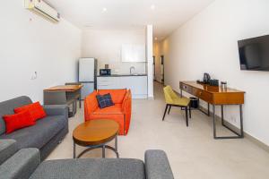 TV/trung tâm giải trí tại Arbor Boutique Hotel