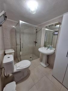 Et badeværelse på Casa do Pai