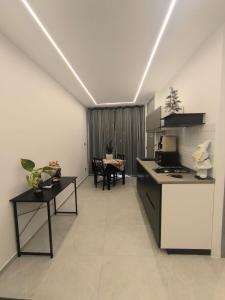 Kuchyň nebo kuchyňský kout v ubytování La myrea