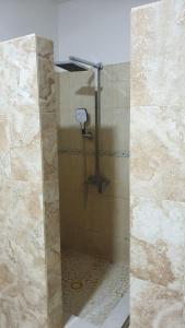 Koupelna v ubytování Auberge Relais 120