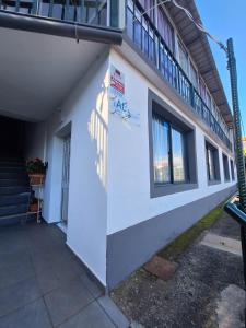 Bygningen som pensionatet ligger i