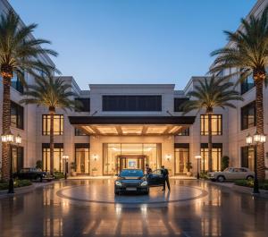 Tòa nhà nơi khách sạn căn hộ tọa lạc