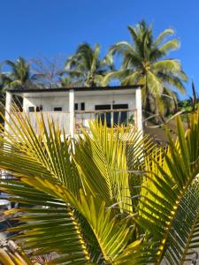 Bygningen som feriehuset ligger i