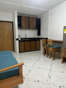 Køkken eller tekøkken på Casa Vacanza apartamento 4