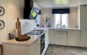 Nhà bếp/bếp nhỏ tại Stunning Home In Jelsa With Wifi