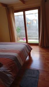 Postel nebo postele na pokoji v ubytování Ribera