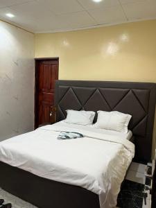 Postel nebo postele na pokoji v ubytování Residence Ngouandjo