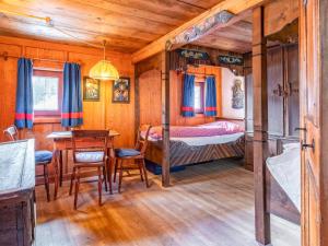 Una cama o camas en una habitación de Kupferhäusl 30 fotos más