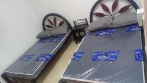 En eller flere senge i et værelse på apartamento Carmen de Apicala