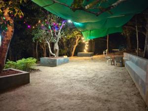 En have udenfor Vishranti Homestay, Ladghar