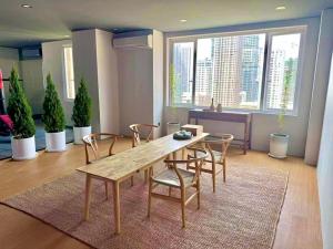 Et opholdsområde på Services apartment at BKK1