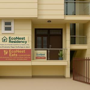 Certifikát, hodnocení, plakát nebo jiný dokument vystavený v ubytování Hotel EcoNest Residency Jaipur