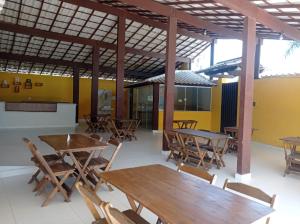 En restaurant eller et andet spisested på Pousada X