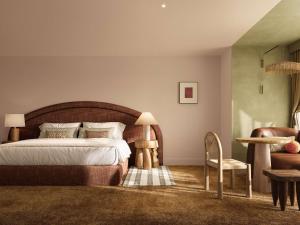 Ένα ή περισσότερα κρεβάτια σε δωμάτιο στο Hyde Perth