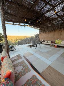 Posezení v ubytování شاليهات ليوا