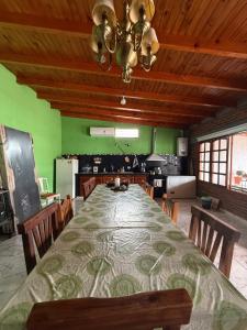 Køkken eller tekøkken på Quincho El Aguaribay