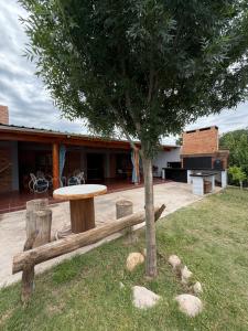 Bygningen som feriehuset ligger i