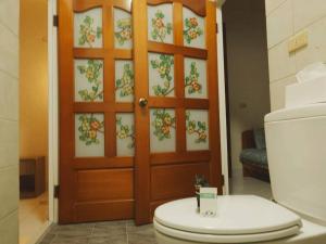 Koupelna v ubytování 聖甲虫空間