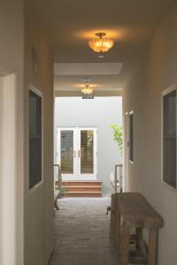 Χώρος καθιστικού στο Gjelina Hotel