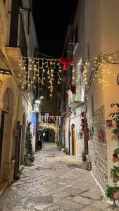 Bygningen som feriehuset ligger i