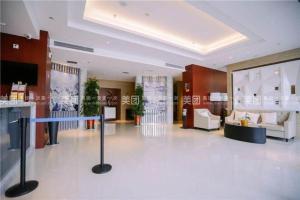 O zonă de relaxare la Jinjiang Select Luoyang Longmen Guanlin Train Station Branch