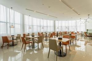 Restaurace v ubytování City Comfort Inn Liuzhou Liucheng