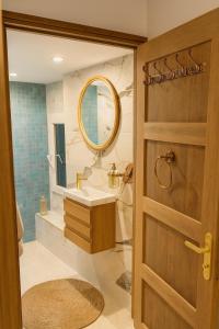 Koupelna v ubytování Villa De Alexiano