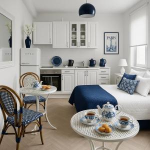 Kuchyň nebo kuchyňský kout v ubytování Villa De Alexiano