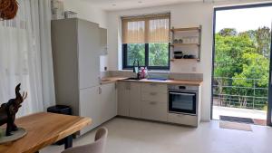 Køkken eller tekøkken på Titine Apartment