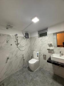 Koupelna v ubytování White place