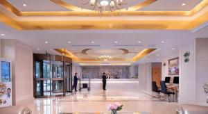 Vstupní hala nebo recepce v ubytování Vienna Hotel Jinan Railway Station