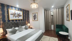 Χώρος καθιστικού στο Hotel Krone Aerocity FREE Airport Drop