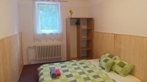 Postel nebo postele na pokoji v ubytování Celá Horská Chata Maty - až 25 lůžek