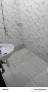 Phòng tắm tại Chez Tyka