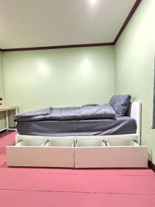 Χώρος καθιστικού στο Milos House