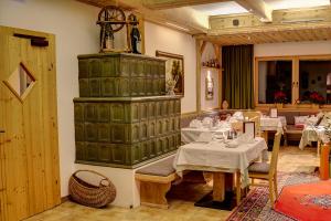 Istumisnurk majutusasutuses Hotel Berghof