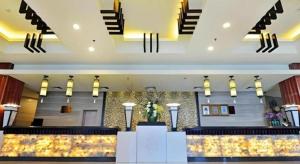 Lounge nebo bar v ubytování Excemon Yuyao Hemudu Hotel