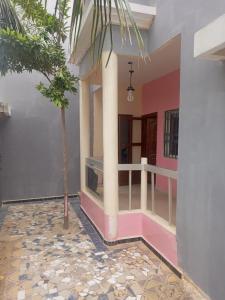 Balkón nebo terasa v ubytování Rabbi Chambres