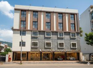 Byggingin sem hótelið er í