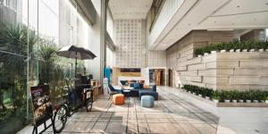 Posezení v ubytování Holiday Inn Express Shenzhen North Station By IHG