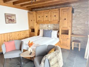 Posezení v ubytování De Blockhut + 59 fotografií