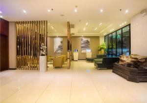 Χώρος καθιστικού στο City Comfort Inn Liuzhou Chengzhong Wanda Plaza