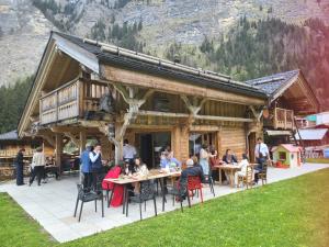 Naturlandskabet i nærheden af chaletet