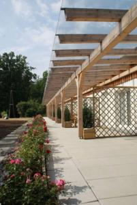 Κήπος έξω από το Klockerhof Appartements I Rooms