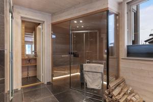 Et badeværelse på Fjellspa med Fanstastisk utsikt og Høy standard + 29 billeder