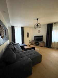 Et opholdsområde på Ferienwohnung Auszeit