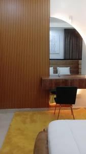 Postel nebo postele na pokoji v ubytování VANELI Apartment